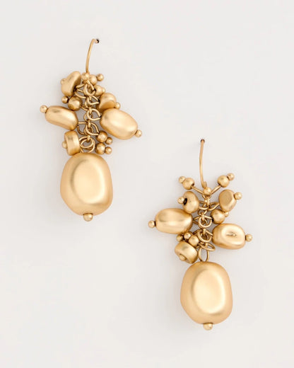 Chico's Special Offer | Goldtone Cluster Earrings