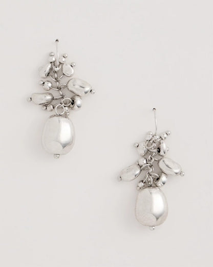Chico's Deals | Silvertone Cluster Earrings