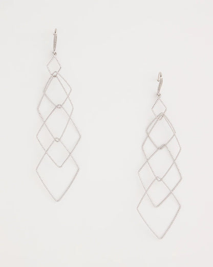 Chico's Quality | Geo Linear Drop Earrings