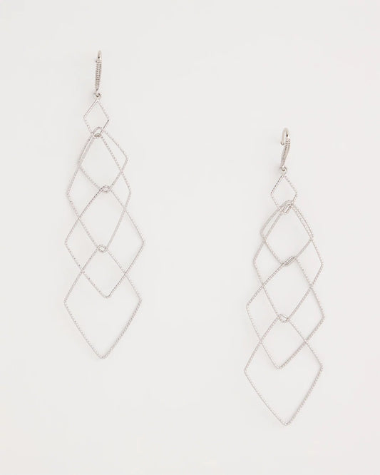 Chico's Quality | Geo Linear Drop Earrings