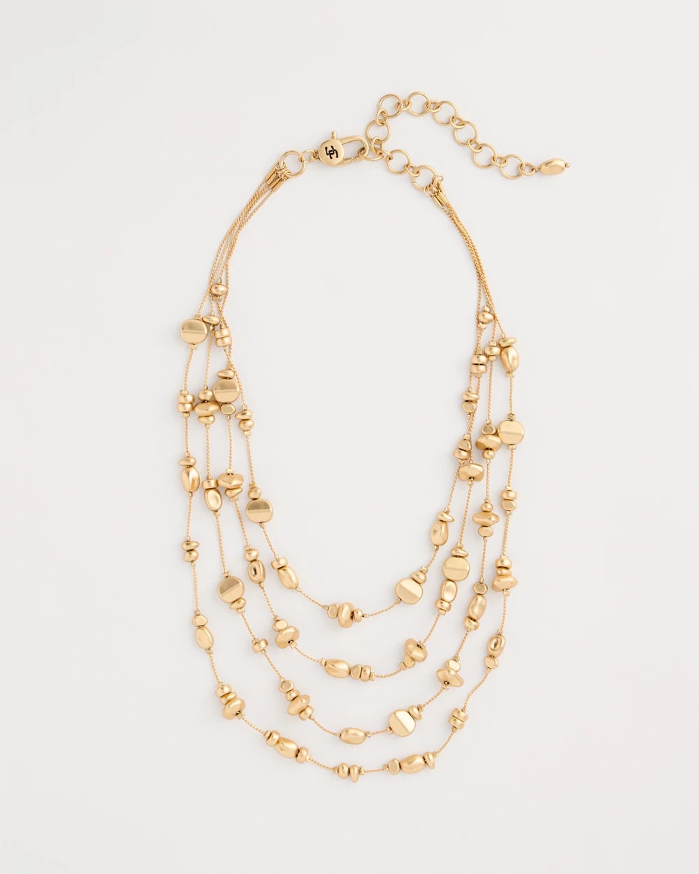 Chico's New | Golden Nugget Illusion Necklace