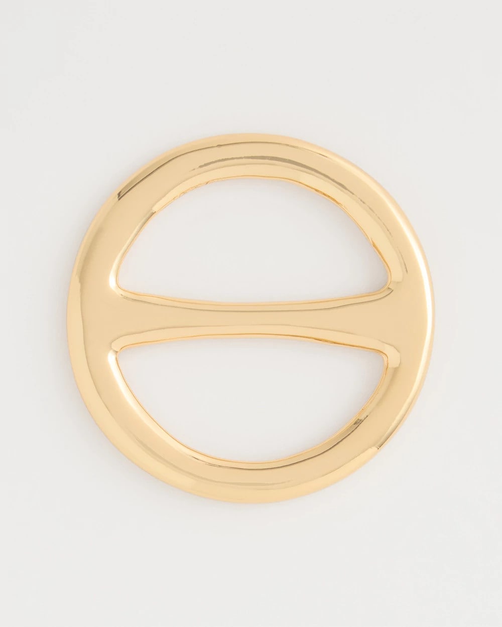 Chico's Exclusive | Golden Round Scarf Ring