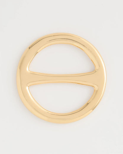 Chico's Exclusive | Golden Round Scarf Ring