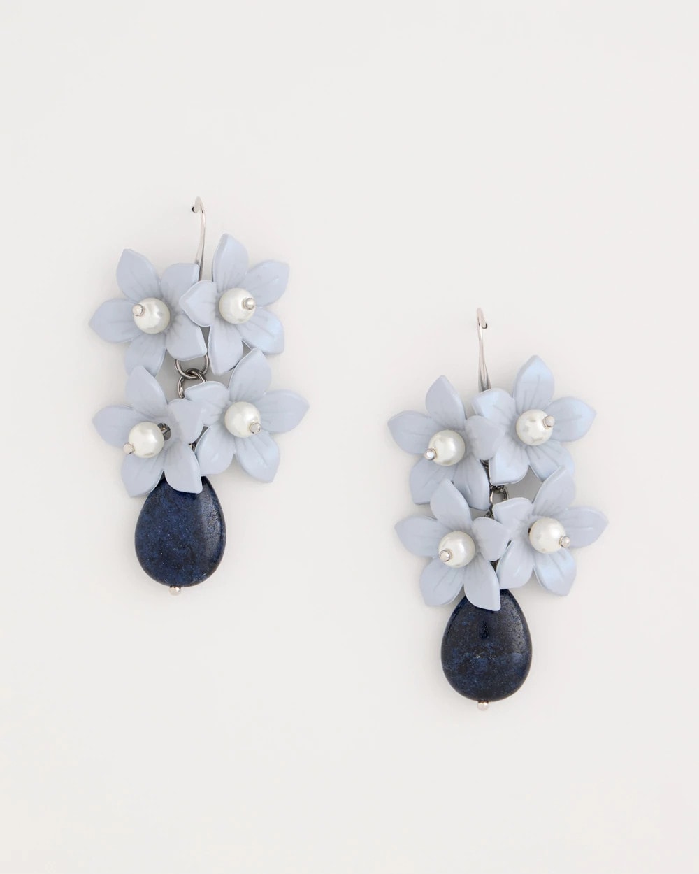 Chico's Best Seller | Lapis Lazuli Stone Flower Earrings