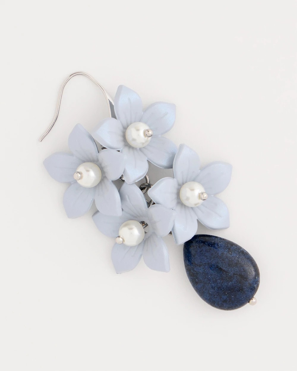 Chico's Best Seller | Lapis Lazuli Stone Flower Earrings