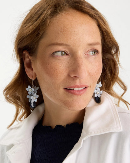Chico's Best Seller | Lapis Lazuli Stone Flower Earrings