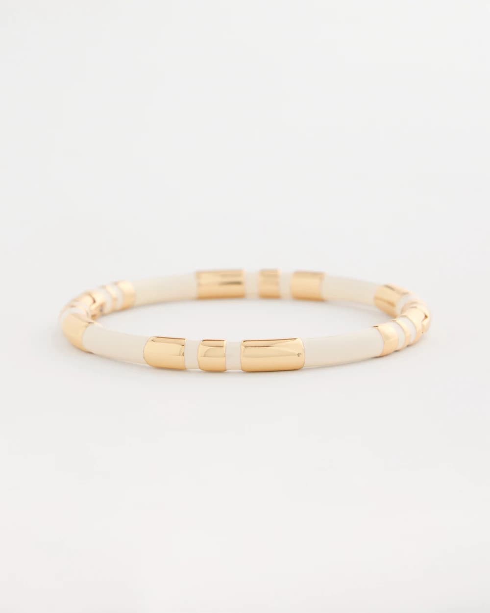 Chico's Trending | White Enamel Hinge Bangle