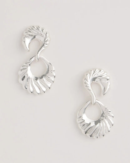 Chico's Smart Buy | Silvertone Doorknocker Earrings
