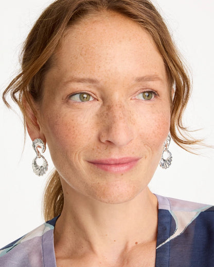 Chico's Smart Buy | Silvertone Doorknocker Earrings
