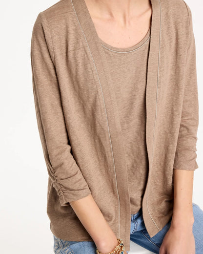 Chico's Featured | Linen Open Front Cardigan