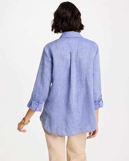 Chico's Deals | No Iron™ Linen Tunic