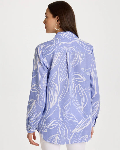 Chico's Value | No Iron™ Printed Linen Tunic