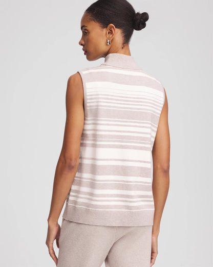 Chico's Sale | Zenergy® Luxe Cashmere-Blend Cap-sleeve Top
