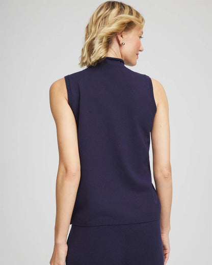 Chico's Latest | Zenergy® Luxe Sleeveless Mockneck
