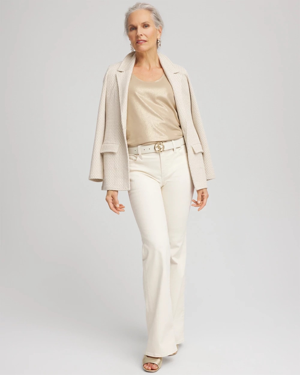 Chico's Exclusive | Foiled Microfiber Tank