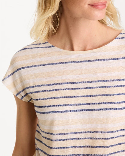 Chico's Featured | Striped Linen Dolman Tee