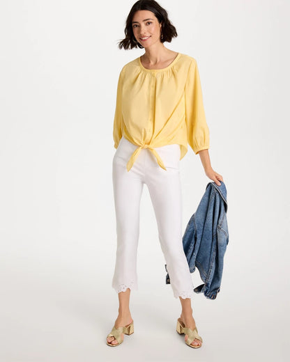 Chico's Hot Sale | Tie-Front Top