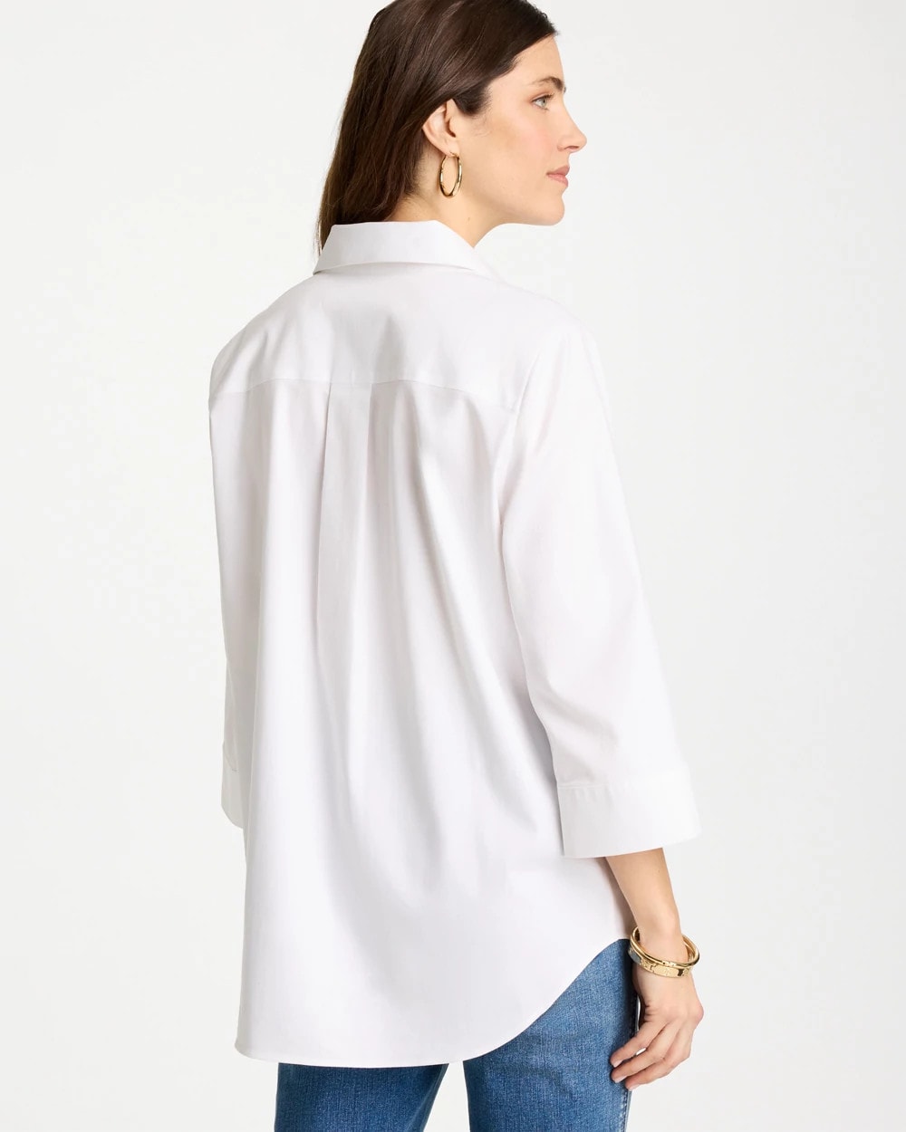 Chico's Trusted | No Iron™ Stretch Popover Tunic
