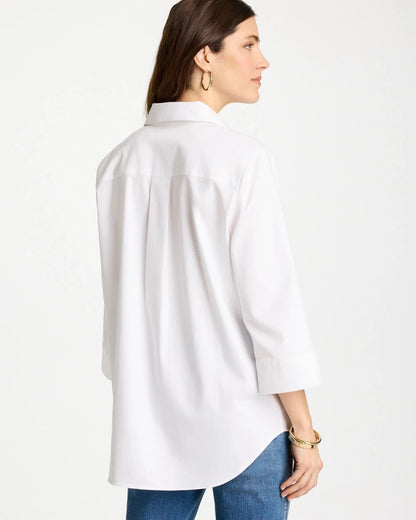 Chico's Trusted | No Iron™ Stretch Popover Tunic