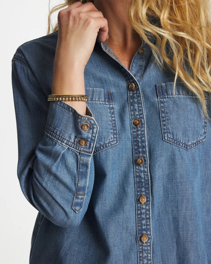 Chico's Best Seller | Classic Collared Tencel Shirt