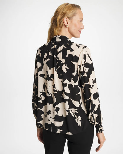 Chico's Everyday | Crepe Mockneck Blouse