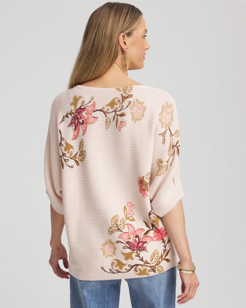 Chico's Popular | Ribbed Combed Cotton Sweater