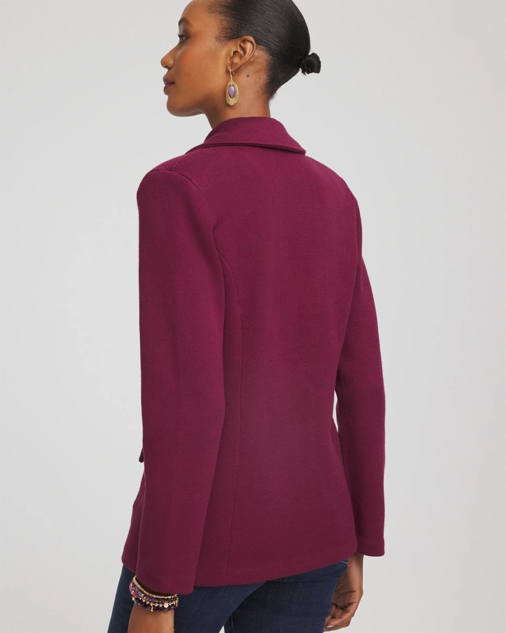 Chico's Customer Favorite | Single-Breasted Sweater Blazer
