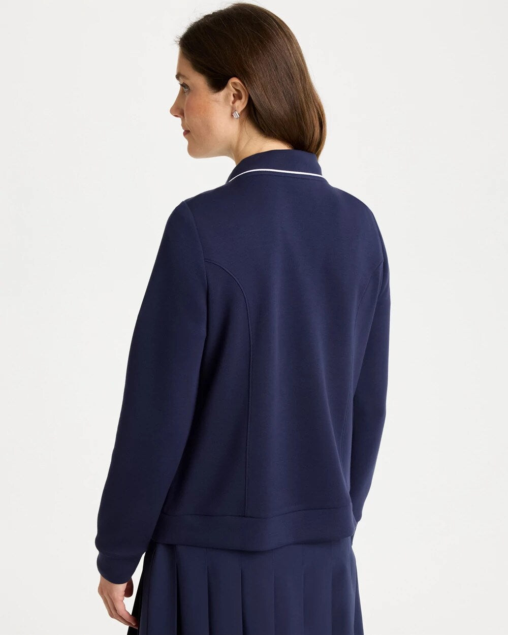 Chico's Classic | Zenergy® Soft Pique Button-Down Cardigan