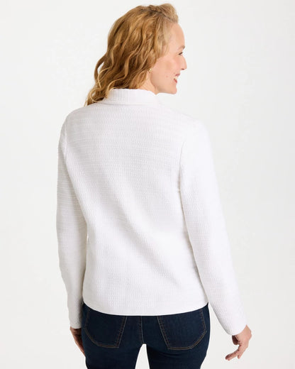 Chico's Hot Sale | Textured Stitch Detail Cardigan