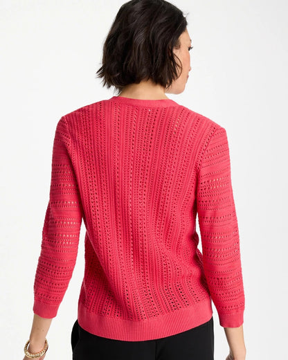 Chico's Great Value | Stitchy V-Neck Cardigan