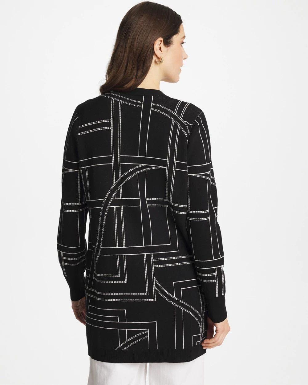 Chico's Best Price | Ella Graphic Cardigan