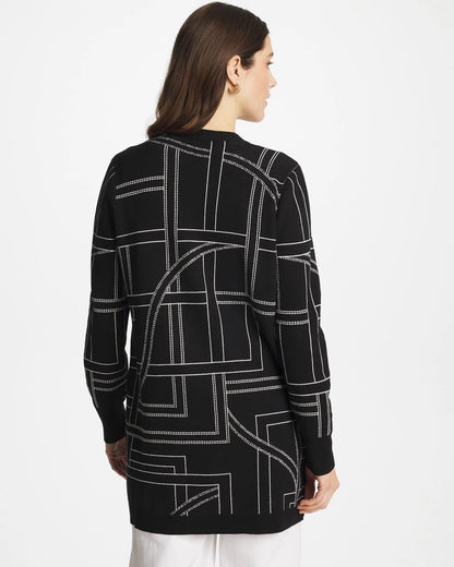 Chico's Best Price | Ella Graphic Cardigan