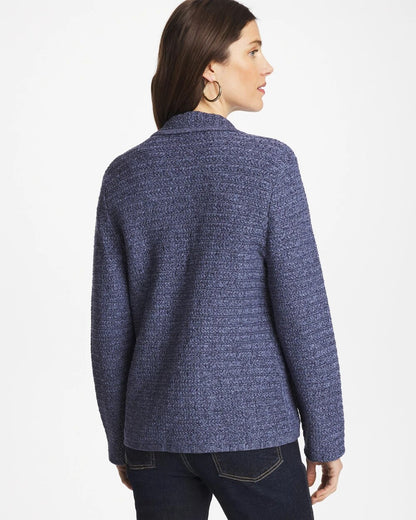 Chico's Popular | Denim Inspired Textured Cardigan