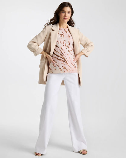 Chico's Premium | Ella Crewneck Metallic Pullover Sweater