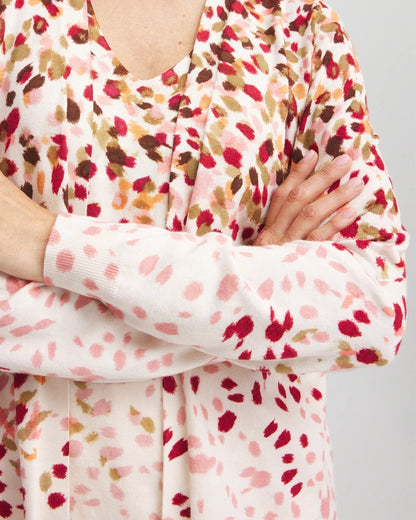 Chico's Great Value | Ombré Printed V-Neck Cardigan