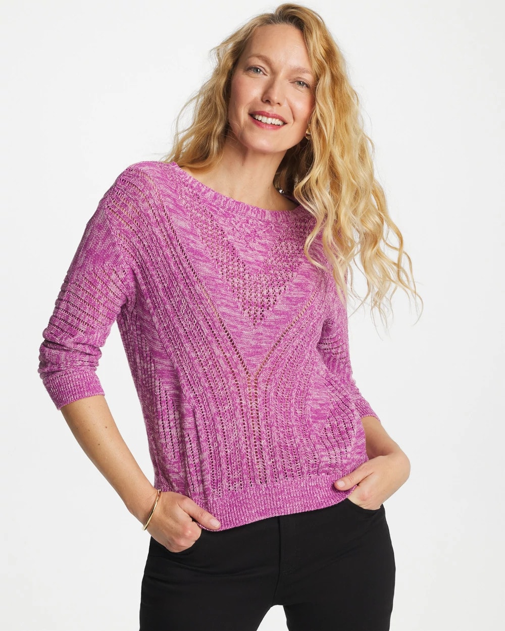 Chico's Trusted | Relaxed Dolman Pullover Sweater