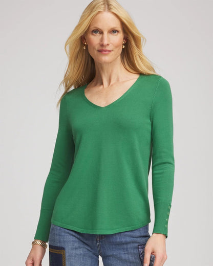 Chico's Popular | Ella V-Neck Pullover Sweater