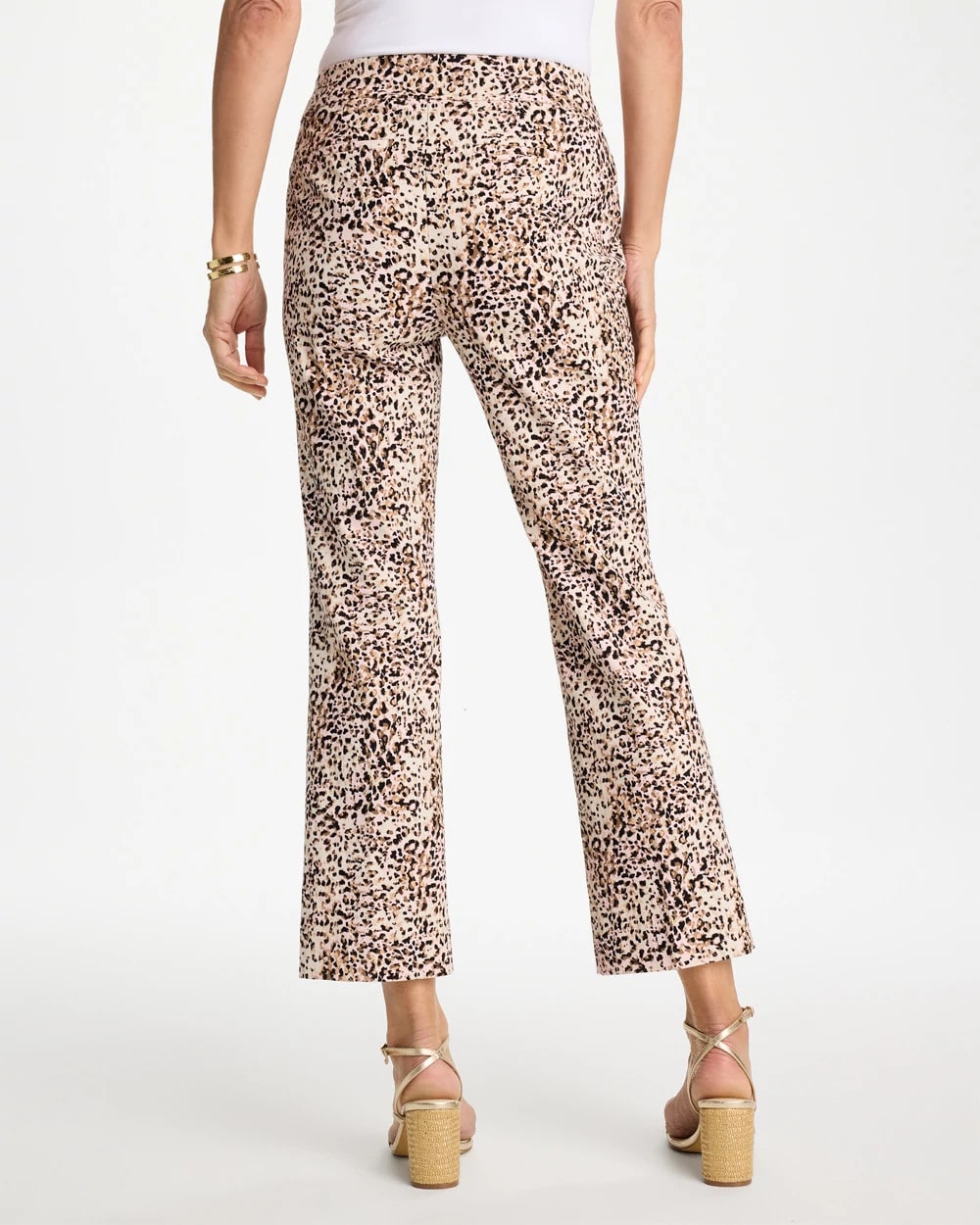 Chico's Best Price | Brigitte™ Animal Print Crop Flare Pants