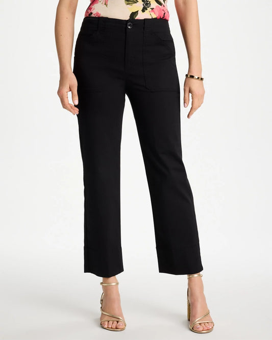 Chico's Everyday | High Hem Straight Crop Pants