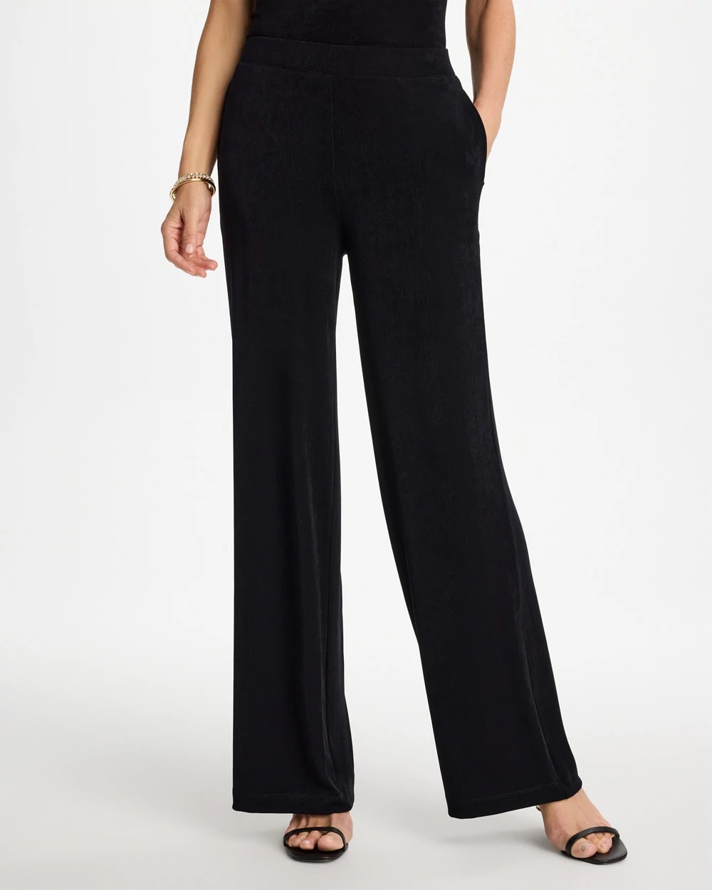 Chico's Best Seller | Petite Travelers™ Wide-Leg Pocket Pants