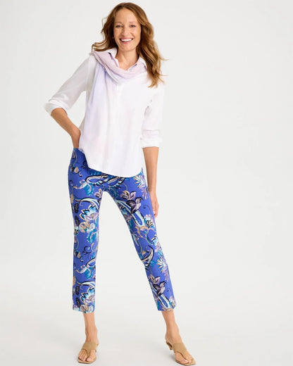 Chico's Popular | Brigitte™ Slim Mae Paisley Crop Pant