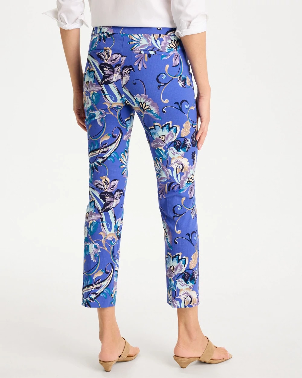 Chico's Popular | Brigitte™ Slim Mae Paisley Crop Pant