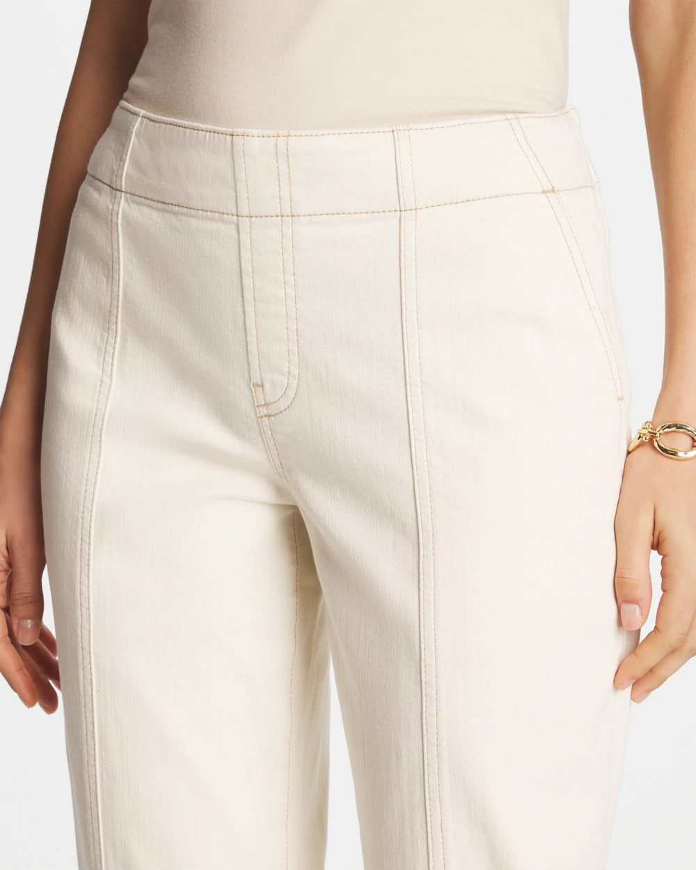 Chico's Best Seller | Pull-On Boyfriend Utility Cropped Jeans