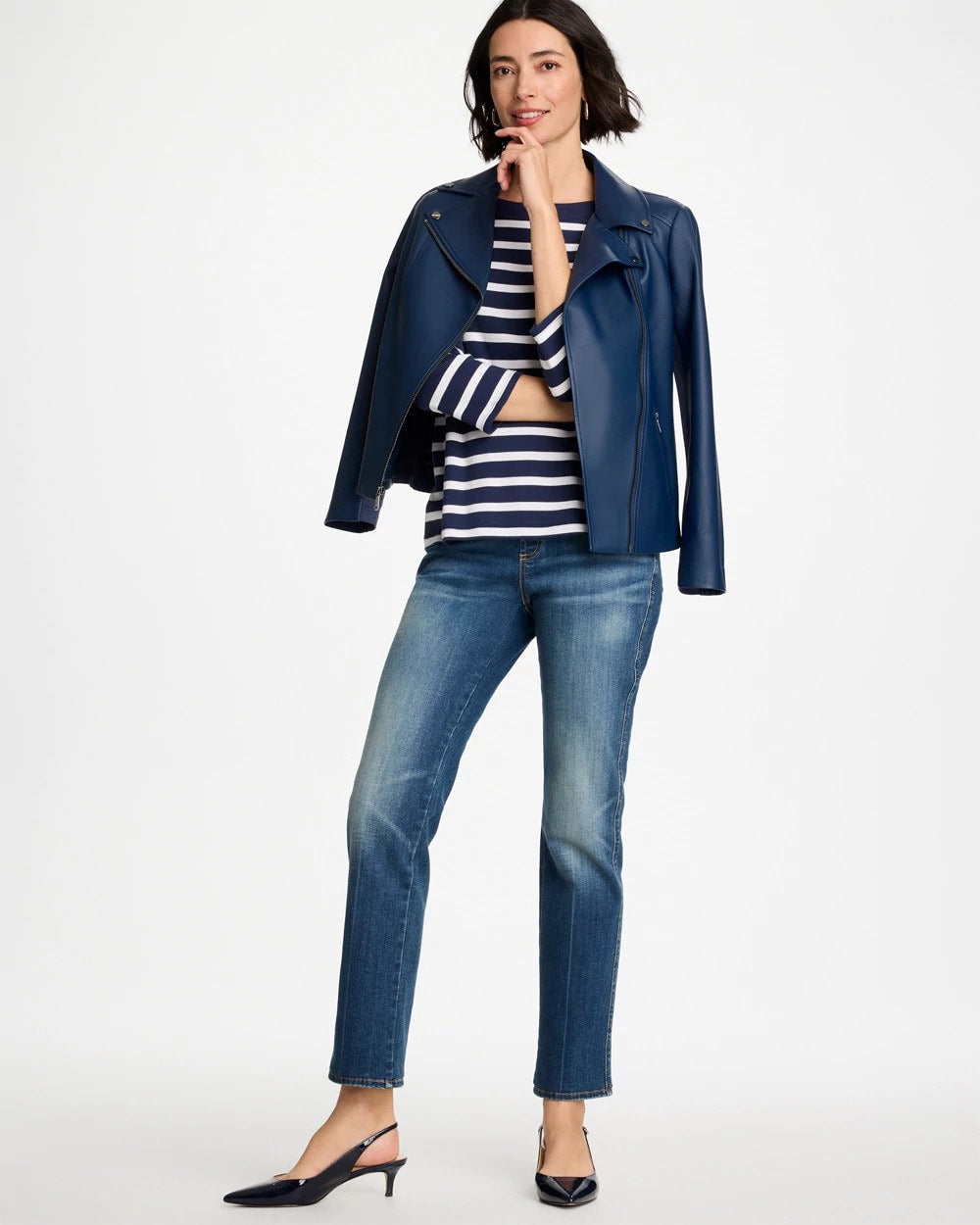 Chico's Best Price | Pull-On Straight Jeans