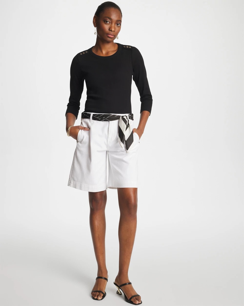 Chico's Top Pick | Denim Trouser Shorts
