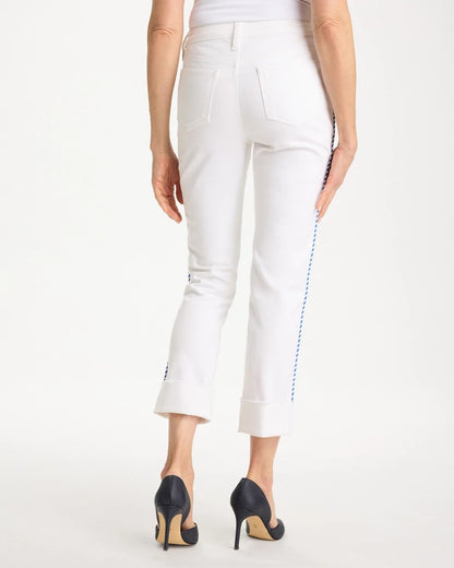 Chico's Customer Favorite | Girlfriend Roll Cuff Crop Jeans