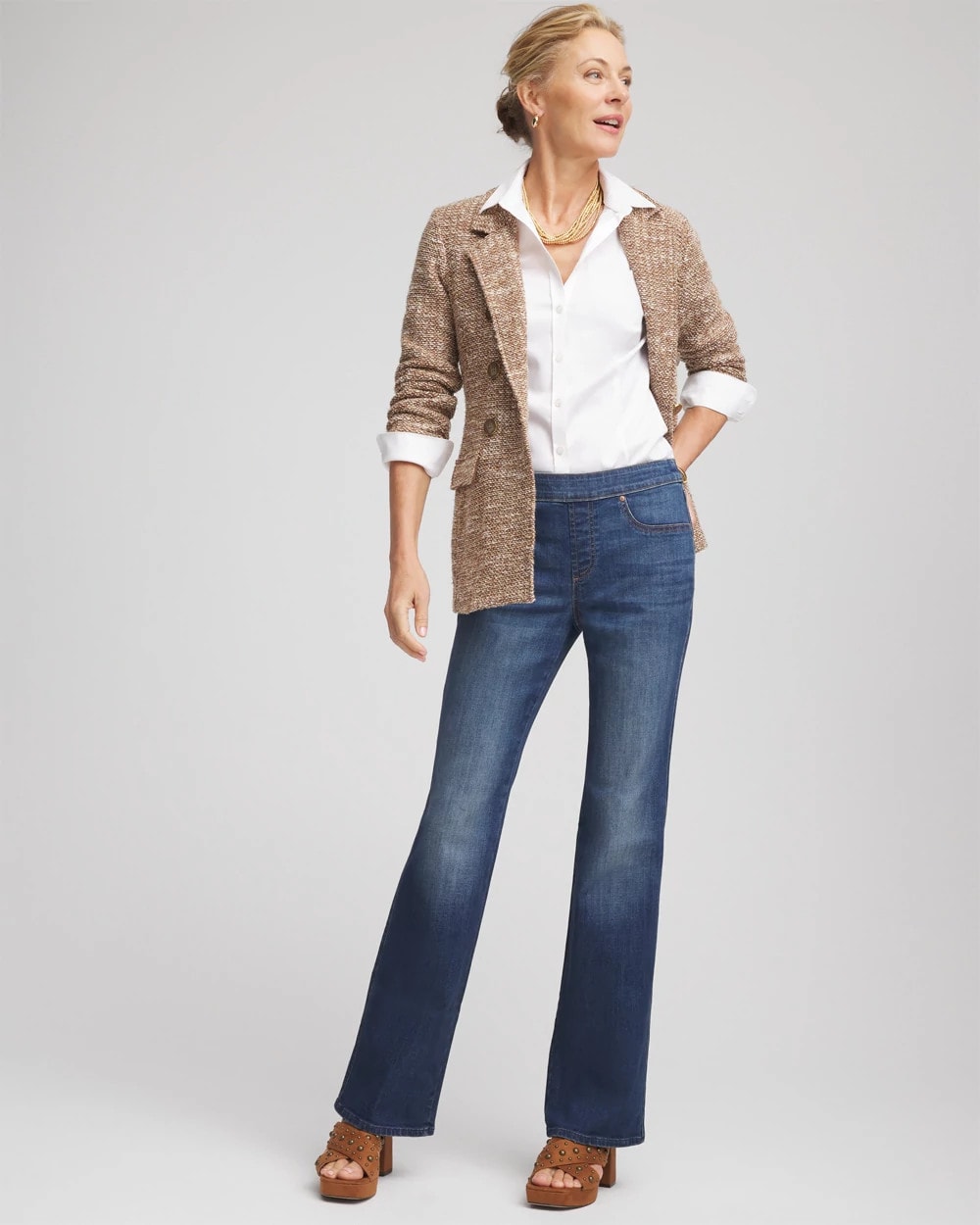 Chico's Recommended | Pull-On Slim Bootcut Jeggings