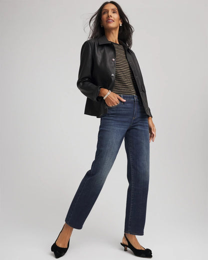 Chico's Best Seller | Girlfriend Straight Ankle Jeans