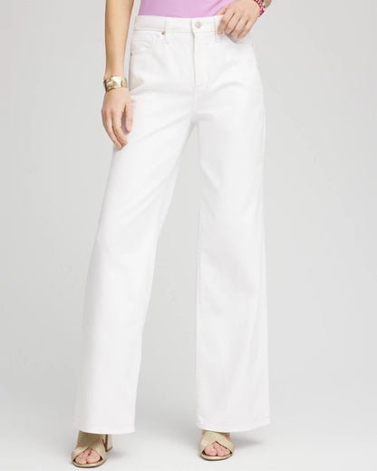 Chico's Hot Sale | So Slimming® High-Rise Wide-Leg Jeans