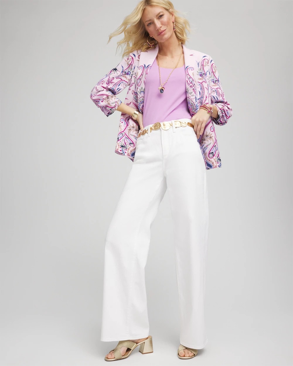 Chico's Hot Sale | So Slimming® High-Rise Wide-Leg Jeans